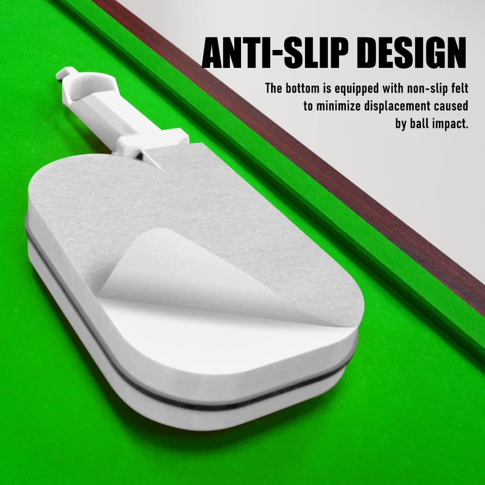 Rastrelliera per palline da biliardo stampata in 3D, strumento per allenamento biliardo, triangolo portatile per esercitazioni costanti, con kit di manutenzione