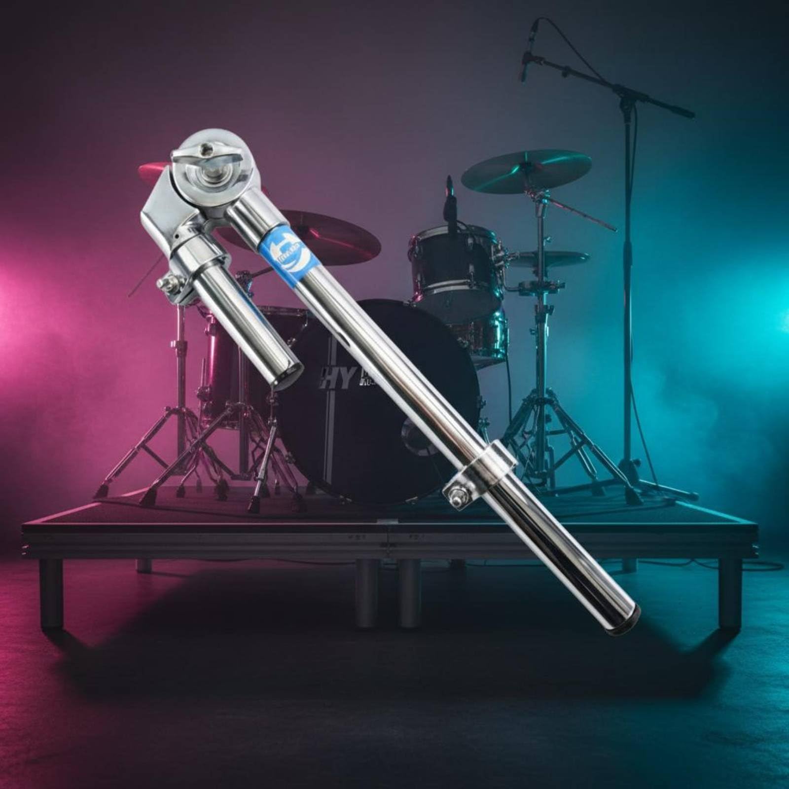 MYADDICTION Double Memory Lock Pipe-Type Tom Stand Multi-Angle