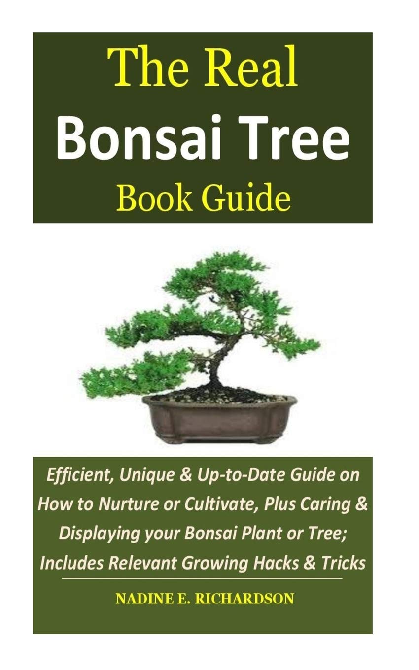 Buy The Real Bonsai Tree Book Guide Efficient, Unique & UptoDate