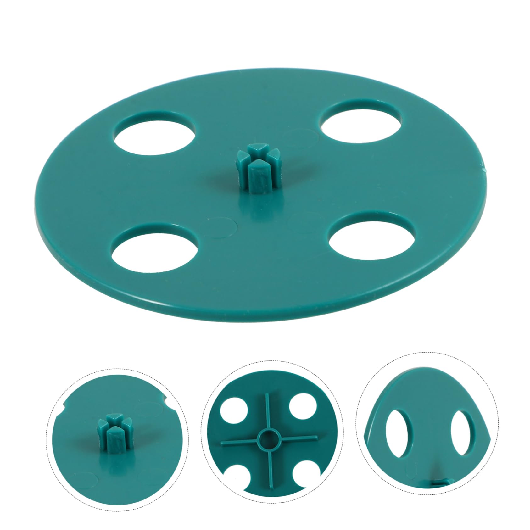 Plant Pot Cover Toddmomy 20pcs Plant Pot Vent Covers - Green Plastic ...
