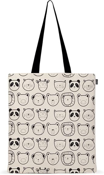 Eco Right Unisex Eco Right Fabric Bag, Tote Bag Aesthetic, Shopping Bag Canvas Tote Bag & Fabric Bag Women Totes