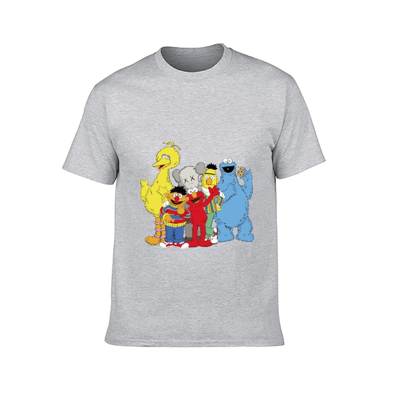 Amazon.co.jp: Tシャツ セサミストリート キャラ 半袖 メンズ 