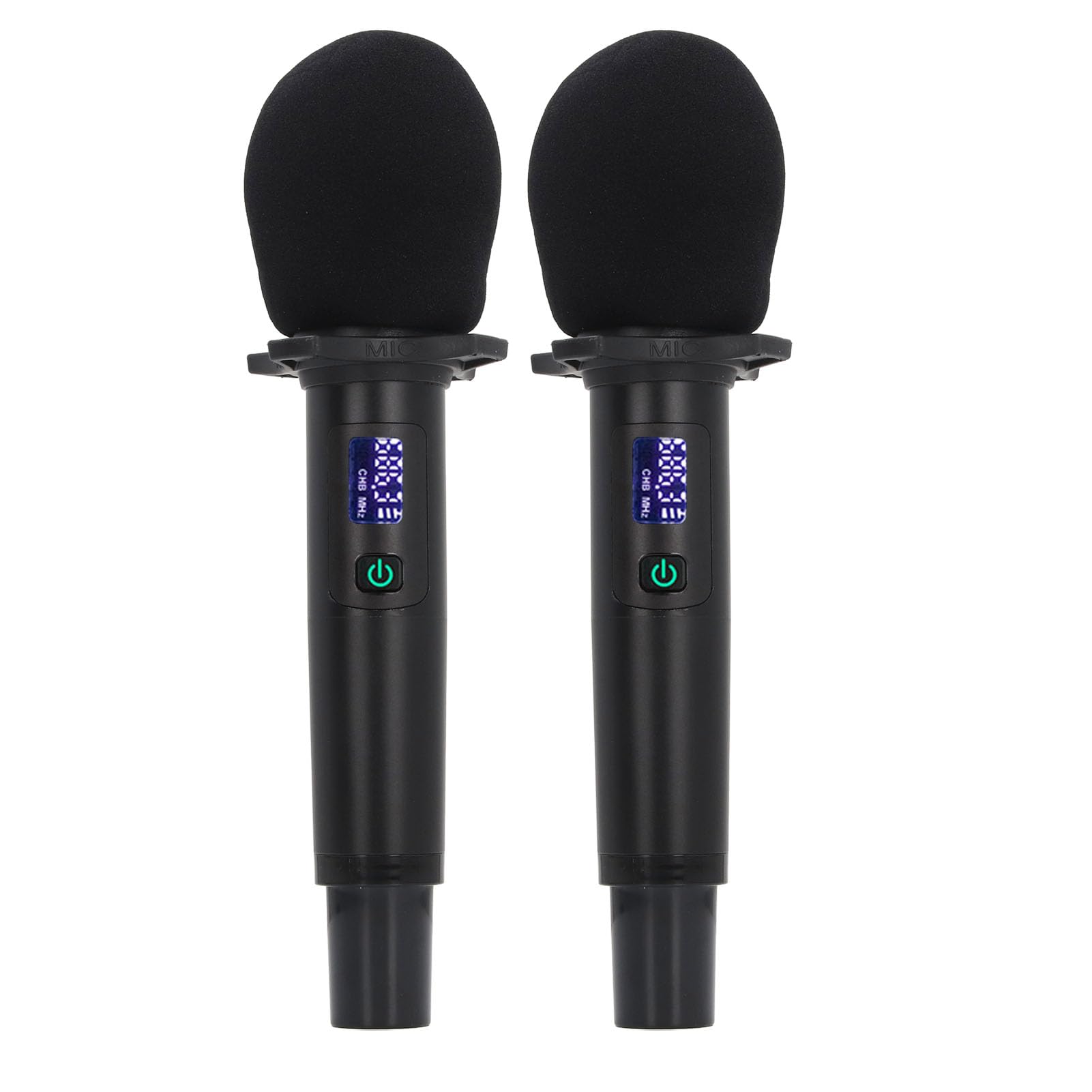 Microfono Professionale Karaoke Mic Dynamic Coil Design con Funzione Reverbica Batteria da 1500Mah per Studio Stage Box/Cover Canta