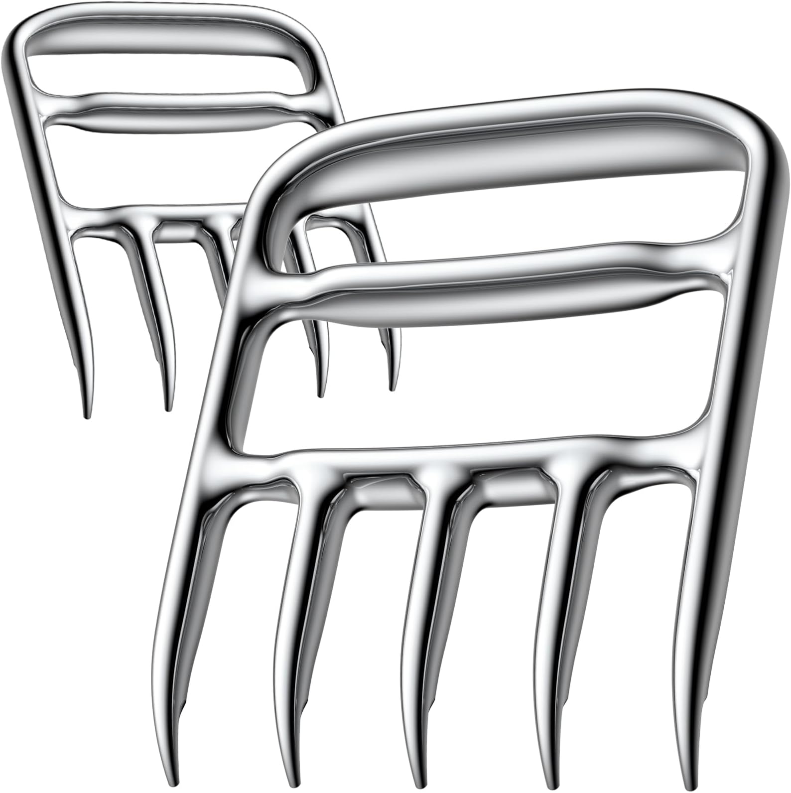 Meat Claws for Shredding – 2 Pack Heavy Duty BBQ Forks with Ergonomic Handles, Perfect for Pulled Pork, Chicken, Beef – Dishwasher Safe