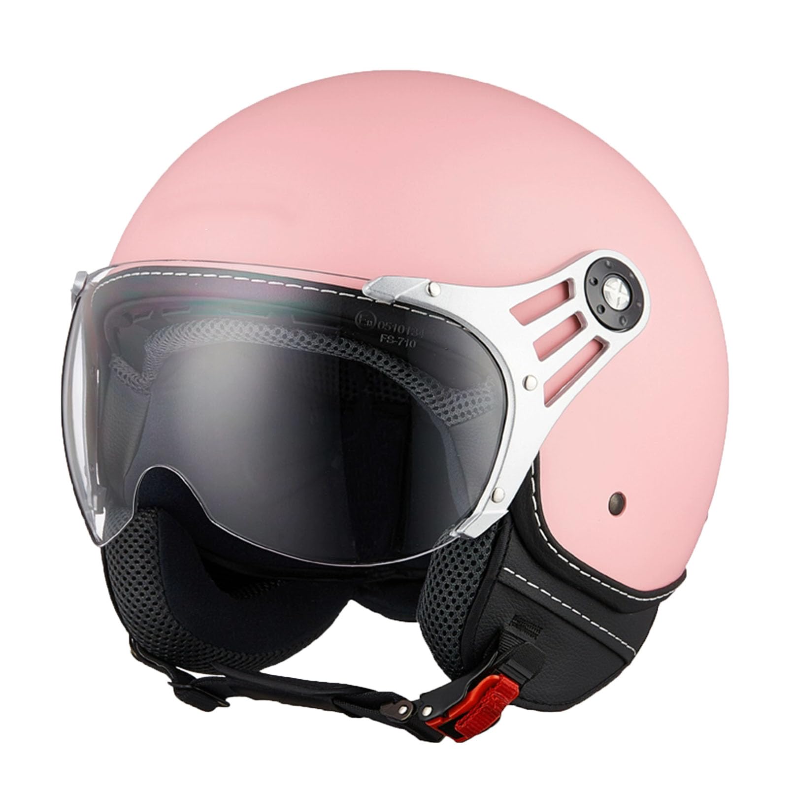 Casque scooter avec visière léger pour éviter la buée et rouler serein