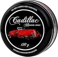 Cadillac Cera Cleaner Wax 150g - Cera Limpadora com Carnaúba para Proteção e Brilho