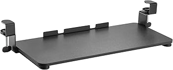 Support clavier coulissant