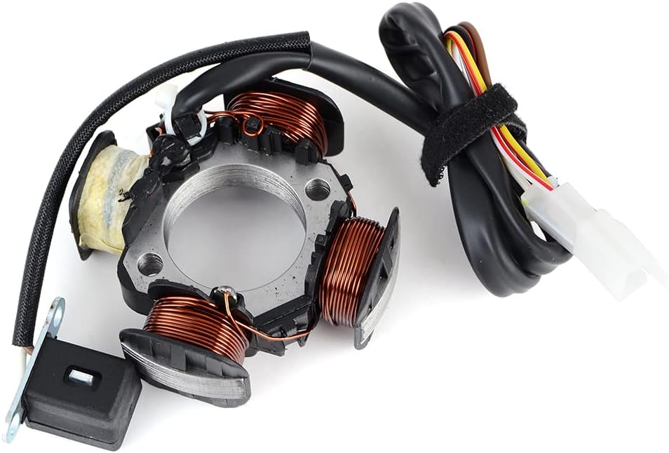 Silnik motocyklowy Generator Magneto uzwojenie stojana pasuje do su-zu-ki AG100 adres V100 1991-2000 32101-41D01 wymiana aktualizacji