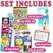 Spongebob Squarepants Stickers Activity Set- Bundle Includes Spongebob Coloring Book, Spongebob Stickers, and Door Hanger Craft, with Thank You Card to Color and Mail