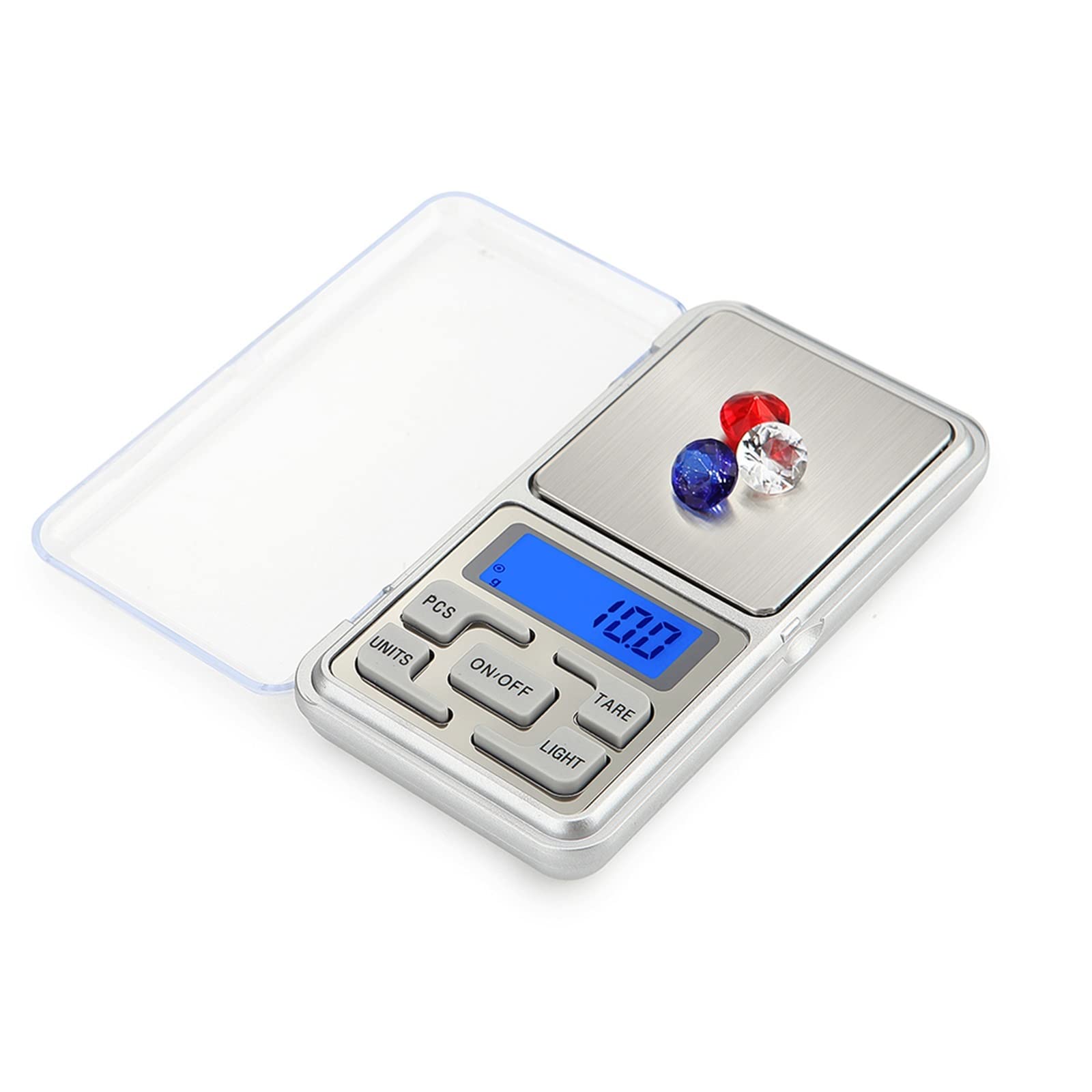 Báscula de Alimentos de 500 g x 0,01/Báscula de Cocina de Alta precisión para Alimentos y Joyas, báscula electrónica con Pantalla LCD, Mini báscula Digital de Bolsillo.