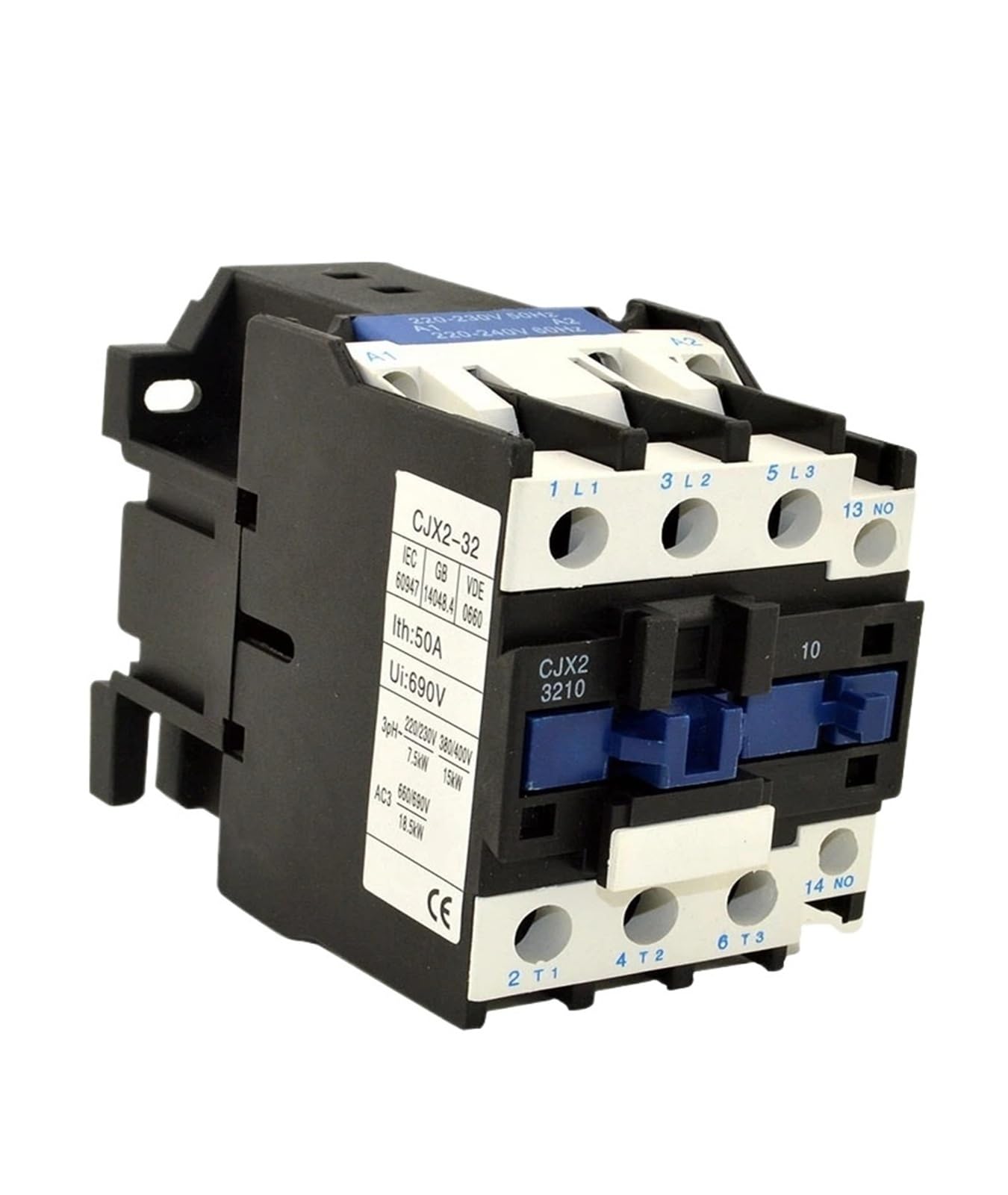 WCNGRFRNB AC contactor CJX2 Series AC Contactor CJX2-3201 CJX2-3210 32A(CJX2-3201,24V)