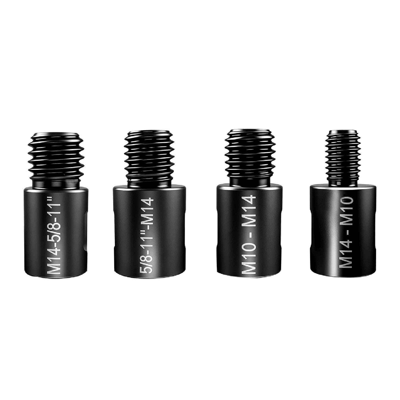 Angles Grinder Attachment Carbon Steel Threaded Angles Grinder Adapter 10 M14 5 8 for Power Tool Accessories Conversion