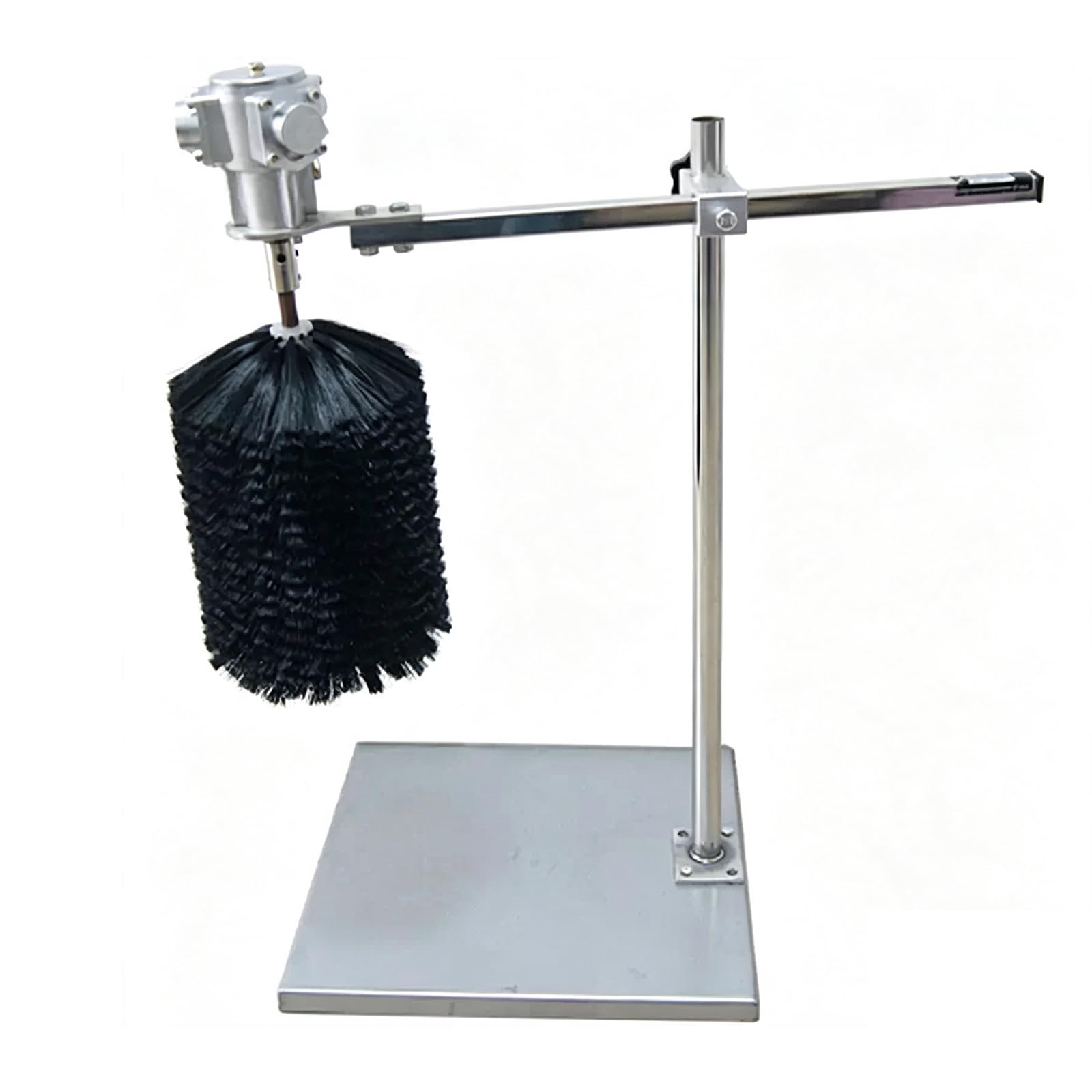 Pneumatische Staubentfernungsbürste Für Förderanlagen, 350 Mm Rotierende Nylon-reinigungsbürste – 26 Mm Durchmesser, Verwendung Mit Einem Luftkompressor, Zur Staubentfernung A