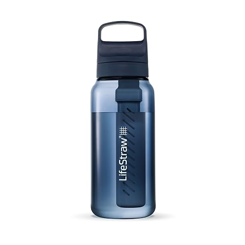 LifeStraw Go Series BPA-Free Water Filter Bottle 1L