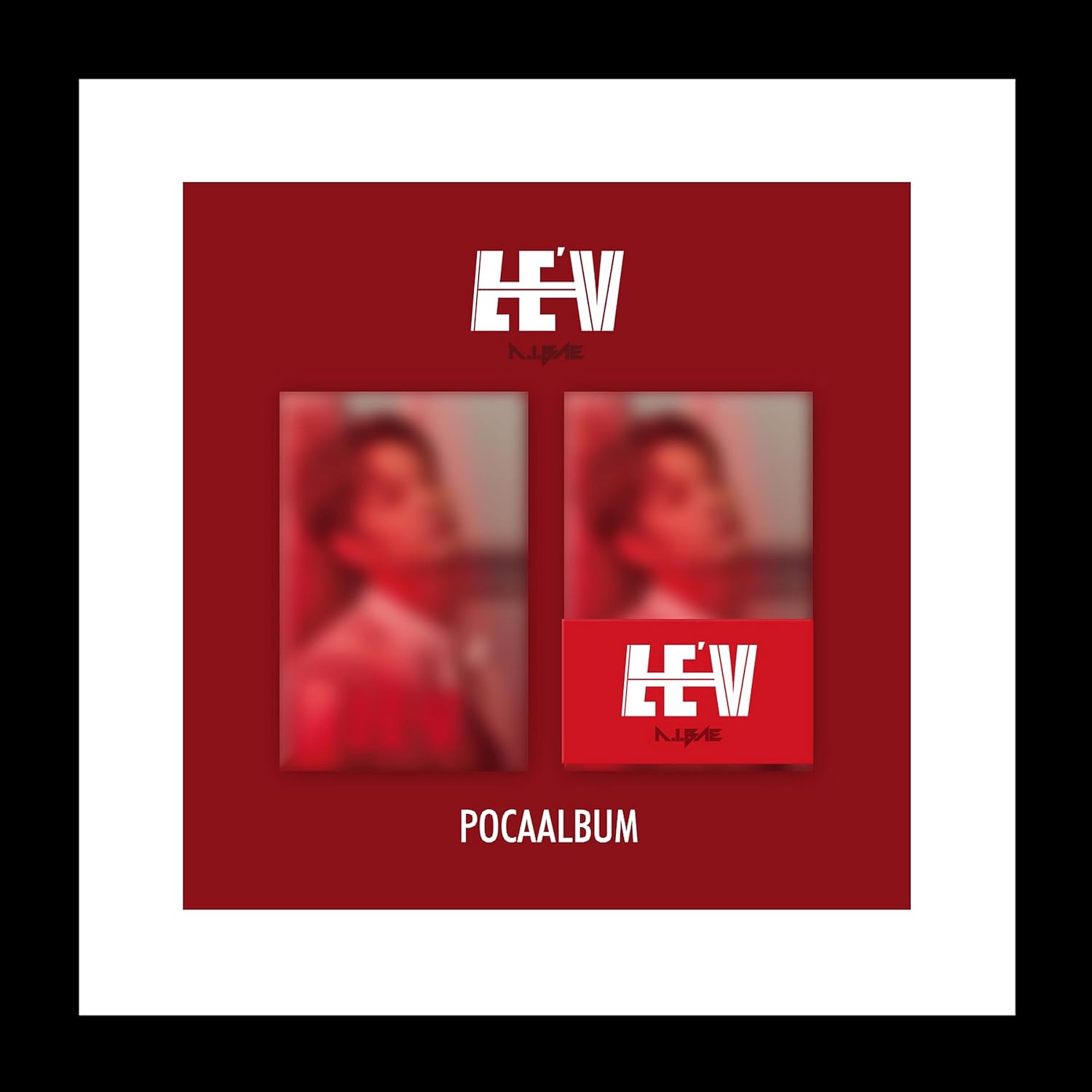 LE'V A.I.BAE 1st EP Album POCA Version Photo stand+QR card+Concept photocard+Selfie photocard+Sticker+Tracking Sealed (SET(A+B+C+D))
