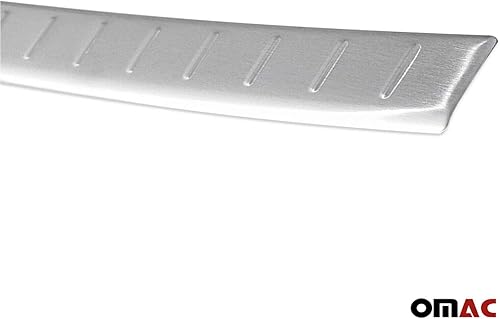 Miniatura 9 de OMAC Protector de parachoques trasero para Nissan Rogue 2017 a 2020, acero inoxidable, cromado