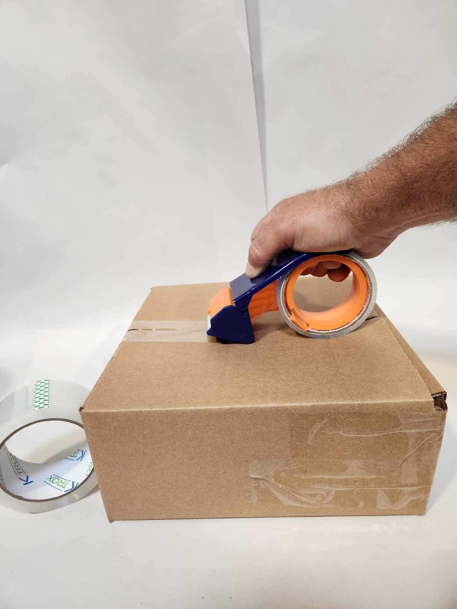 Cinta De Embalaje Transparente - Rollo 132m O 68m, Ancho 48mm, Para Cajas, Paquetes, Uso En Oficina O Casa