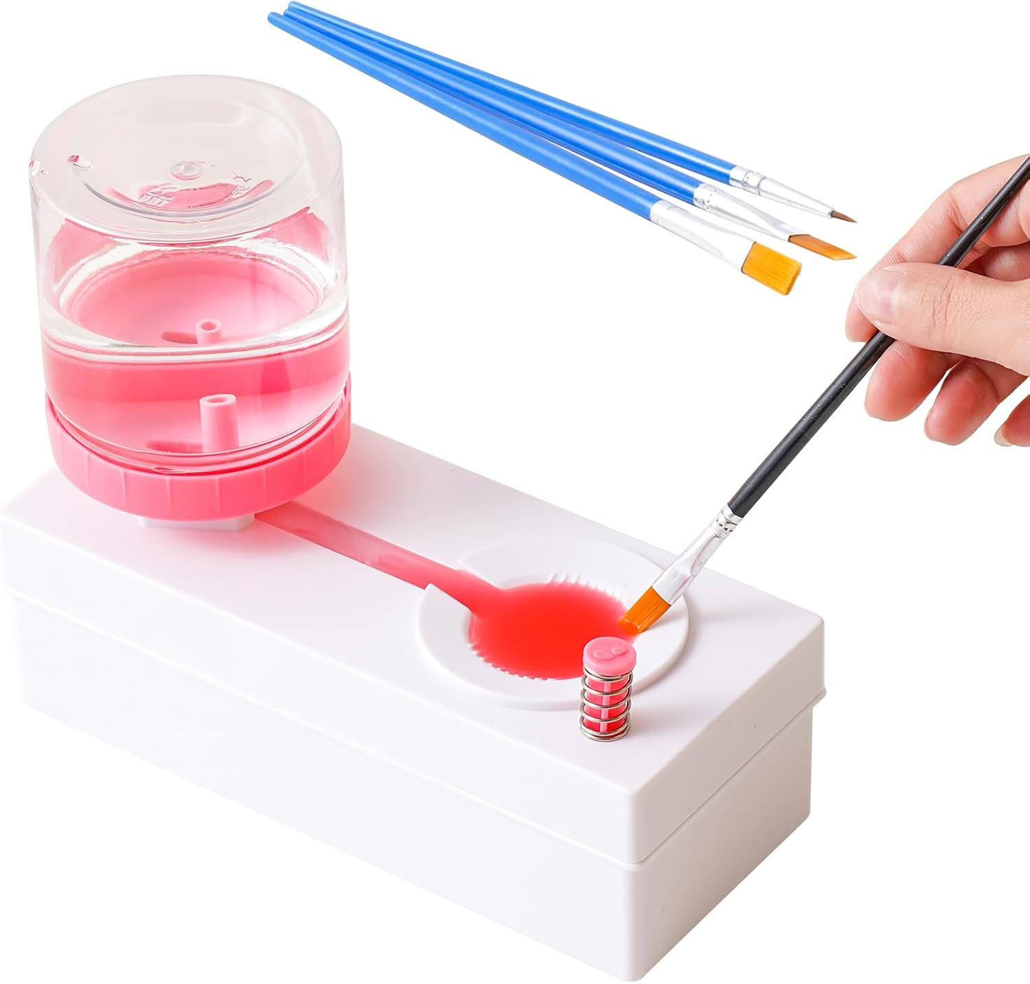 Brush Rinser Paint Brush Cleaner Rinser with Drain Water