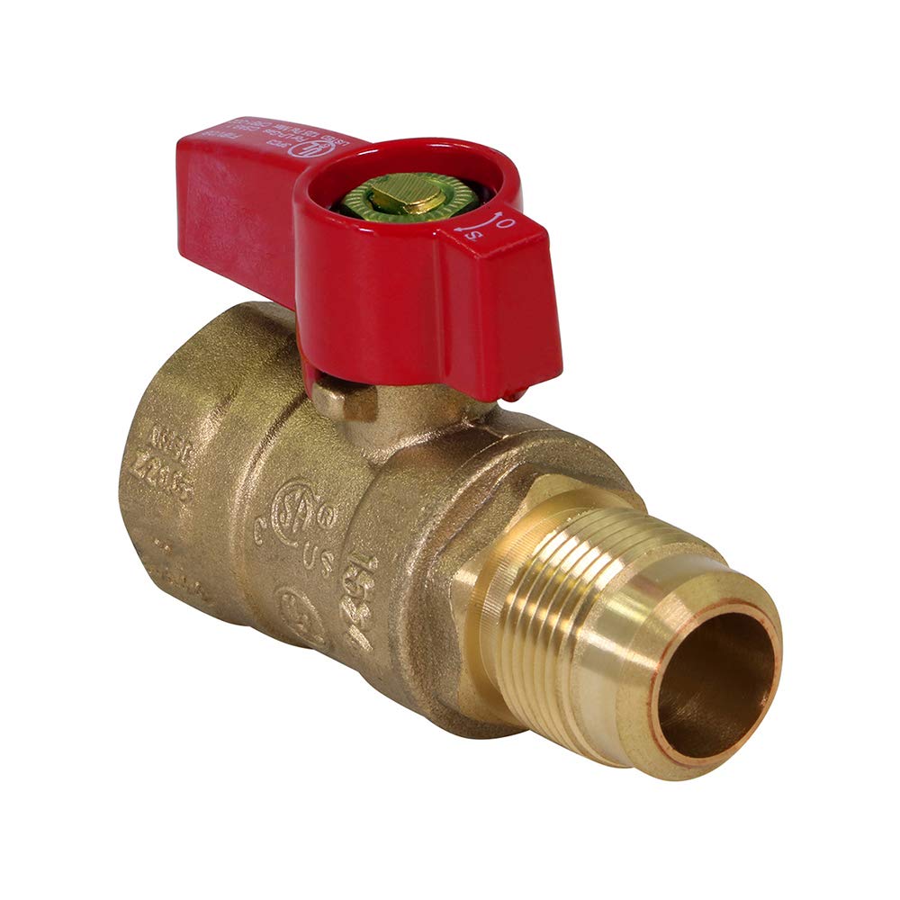 MIDLINE VALVE Brass Gas Ball Valve