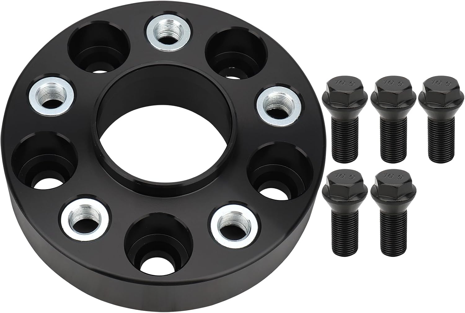 Haruma 1.38inch Hubcentric Wheel Spacers 5x4.41in with M14x1.25 Studs and 66.5mm Hub Bore Wheel Adapters 2pcs for Toyota 2021-2022 Supra,for BMW 118i/ 120i/ 128ti/ 220i T6 Aluminum Accessories