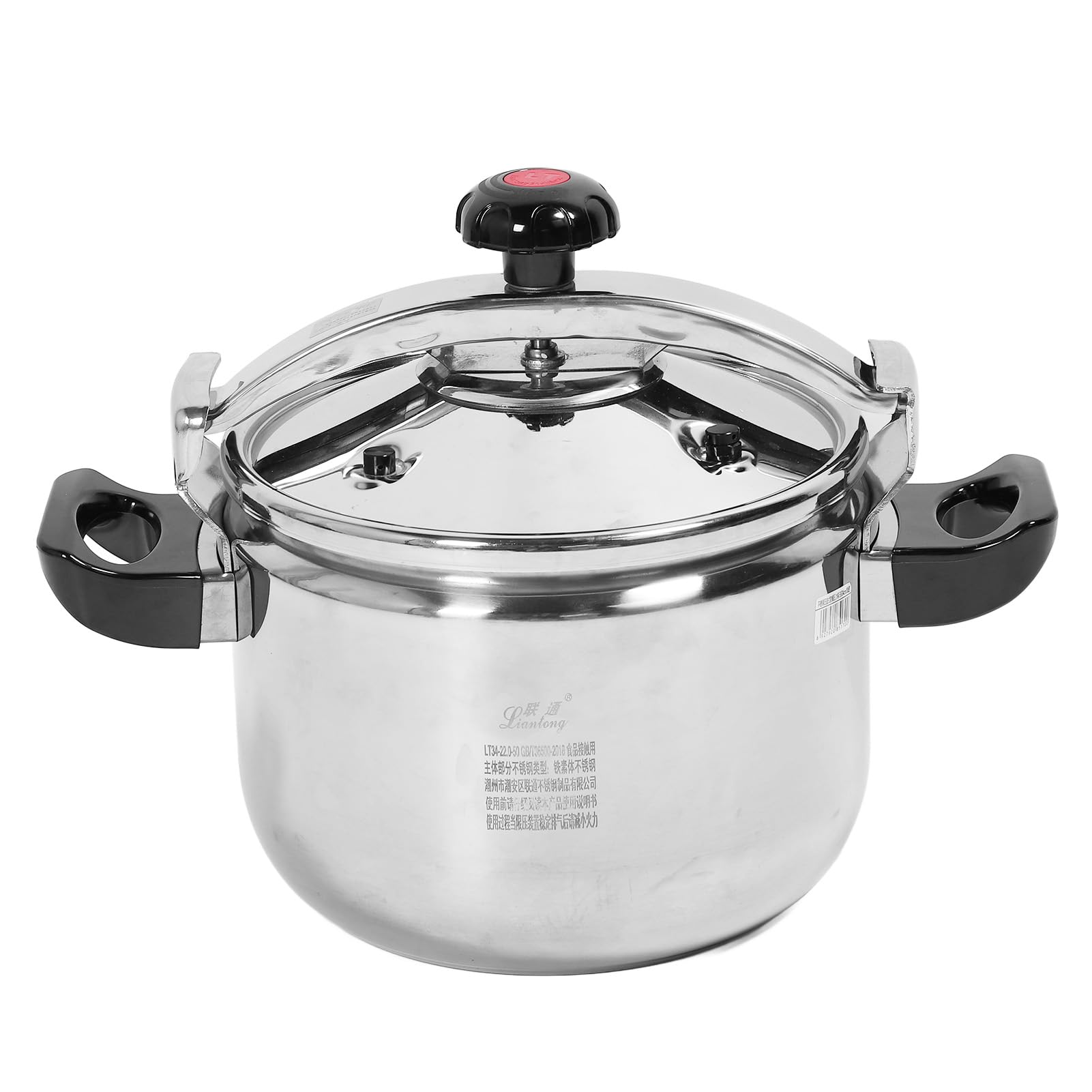 Alomejor Szybkowar ze Stali Nierdzewnej 304 o Dużej Pojemności, Odporny na Kije, do Kuchni Domowej, do Użytku w Restauracji (26L)