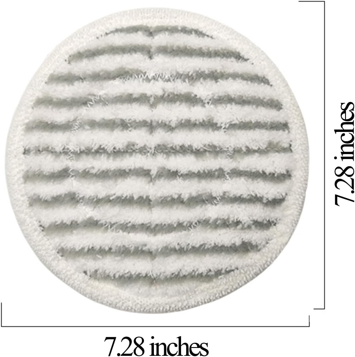 2 Pcs S7001 Pads Replacement Steam Mop Pads Suitable for Shark S7001, S7000AMZ, S7000 S7001TGT S7201 S7005 S7020 Series Steam Mop Pads, Steam & Scrub All-in-One Scrubbing Mop Pads