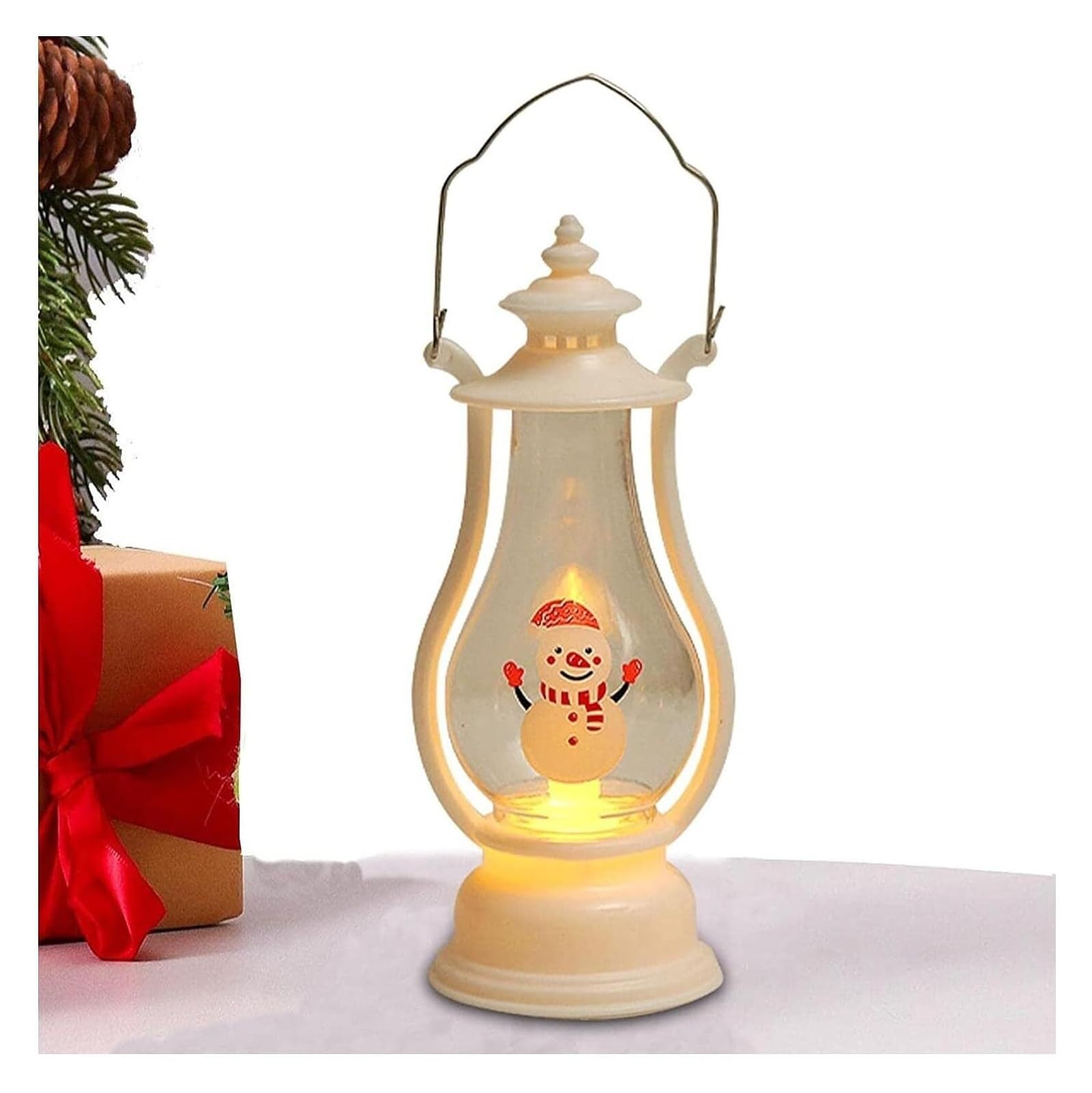 Kerosene lamp, with Hanging Handle Miniature Led Lantern Decorative Night Light Camping Lamp