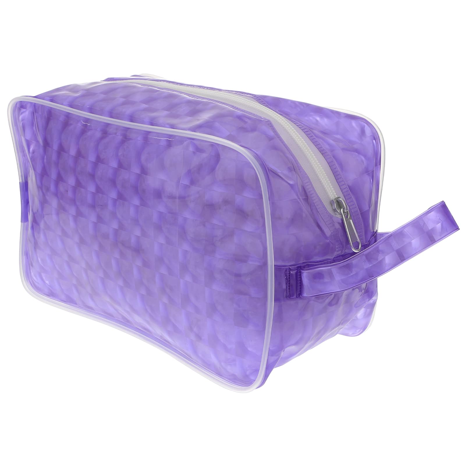 POPETPOP 3 Pz Borsa Da Toilette Impermeabile Zaini Pochette Trucchi Astuccio Da Toilette Per Il Trucco Custodia Per Il Trucco Da Viaggio Eva Borsetta All'aperto Viola Mancare