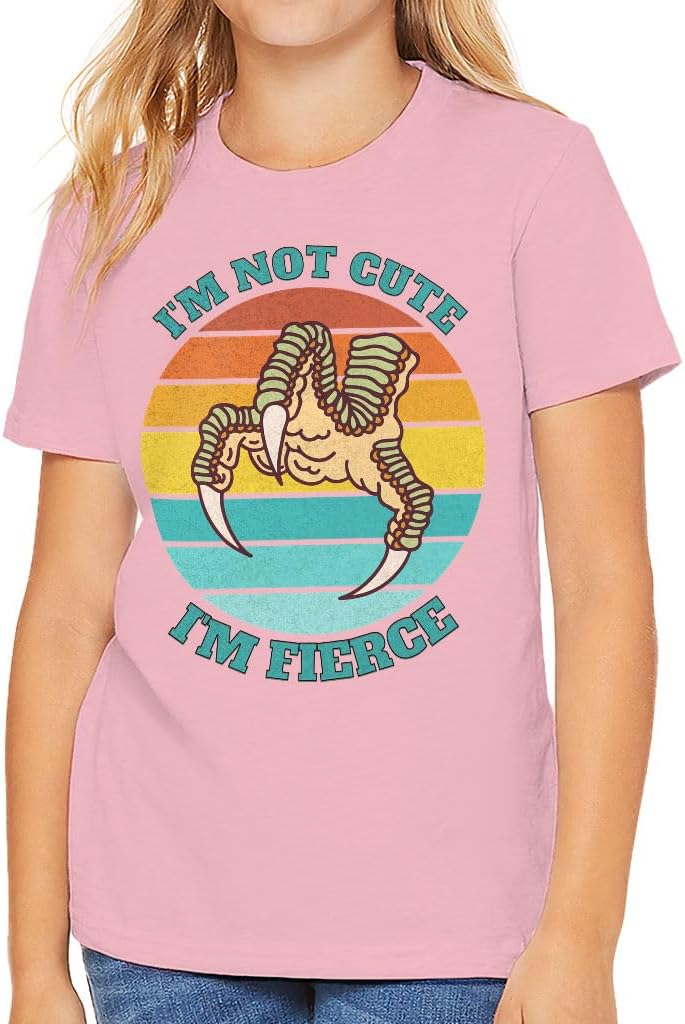 I'm Not Cute I'm Fierce Kids' T-Shirt - Girls Items - Items for Dragon Lovers