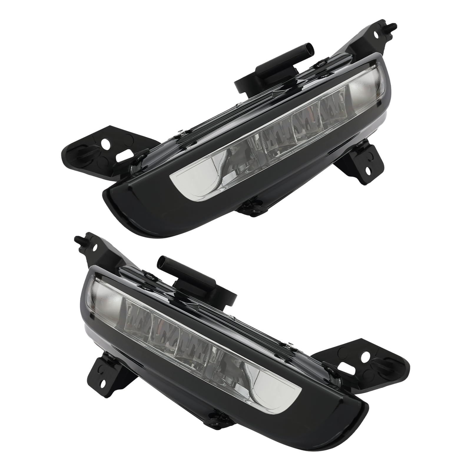 LED Daytime Running Light Compatible with 2016-2018Land Range Rover Evoque,Running Driving Light Turn Signal Fog Lamp Driver Left and Passenger Right Side