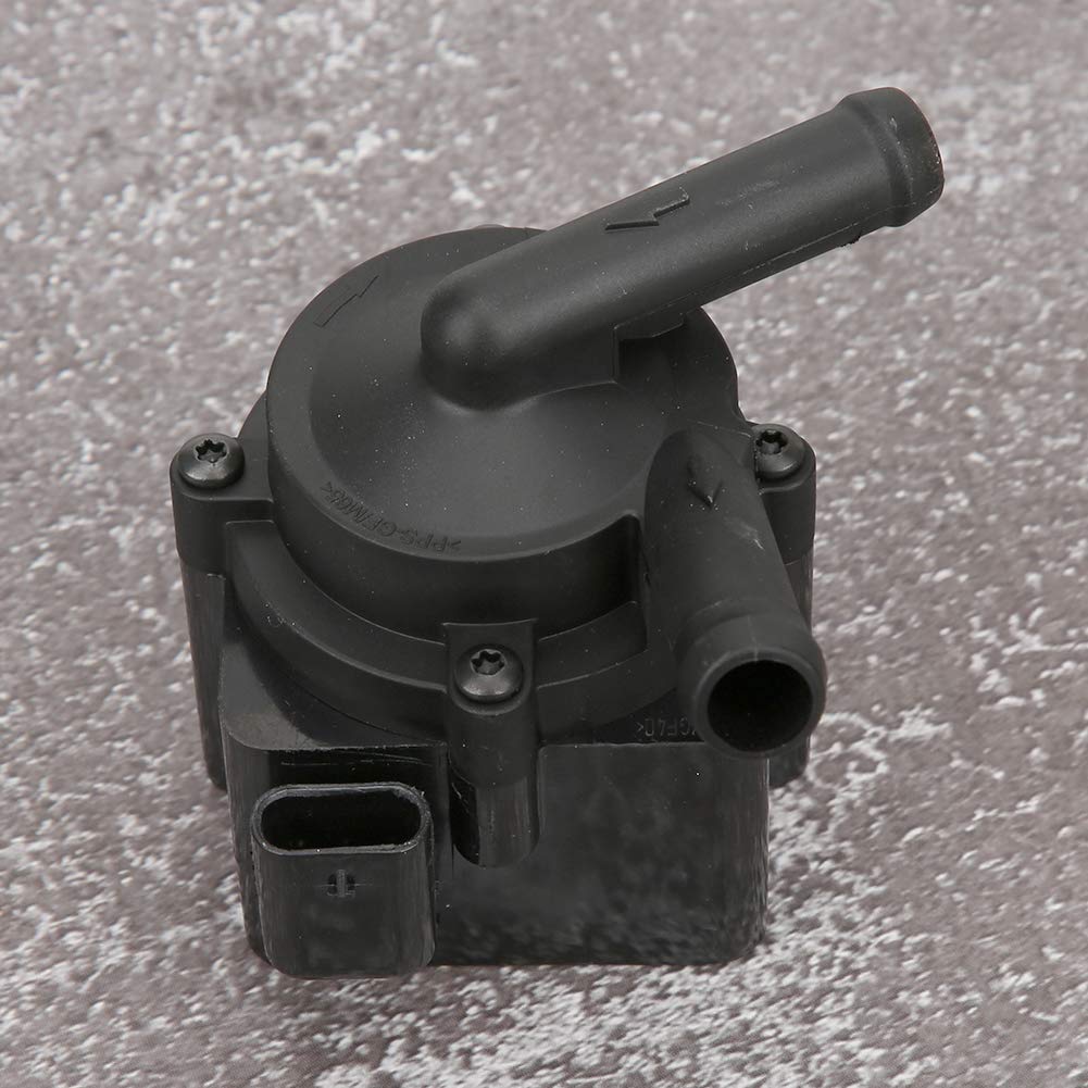 Qiilu Pompa aggiuntiva del liquido di raffreddamento, pompa dell'acqua del liquido di raffreddamento del motore elettronico Turbo senza staffa 9806790880 Adatto per 308508 5008 1,6 THP