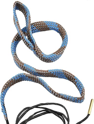 Miniatura 2 de EZshoot cordón de limpieza para orificios, 2 unidades, limpiador de orificio para rifle o escopeta de 9mm, .223, 5.56, calibre 12, 20 .308, .44,