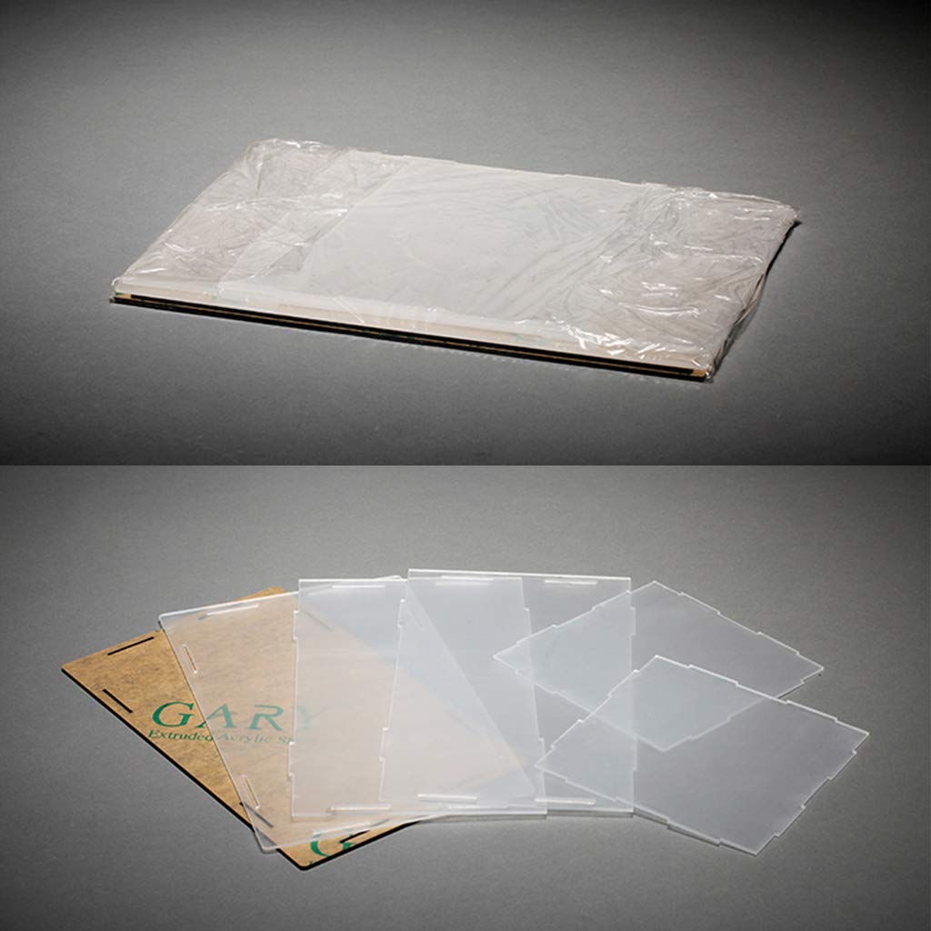 Vitrine Acrylique Transparente Avec Base Noire – Anti-poussière – Pour Modèle 1/18 – Taille 20x10x10 Cm – Assemblage Sans Colle