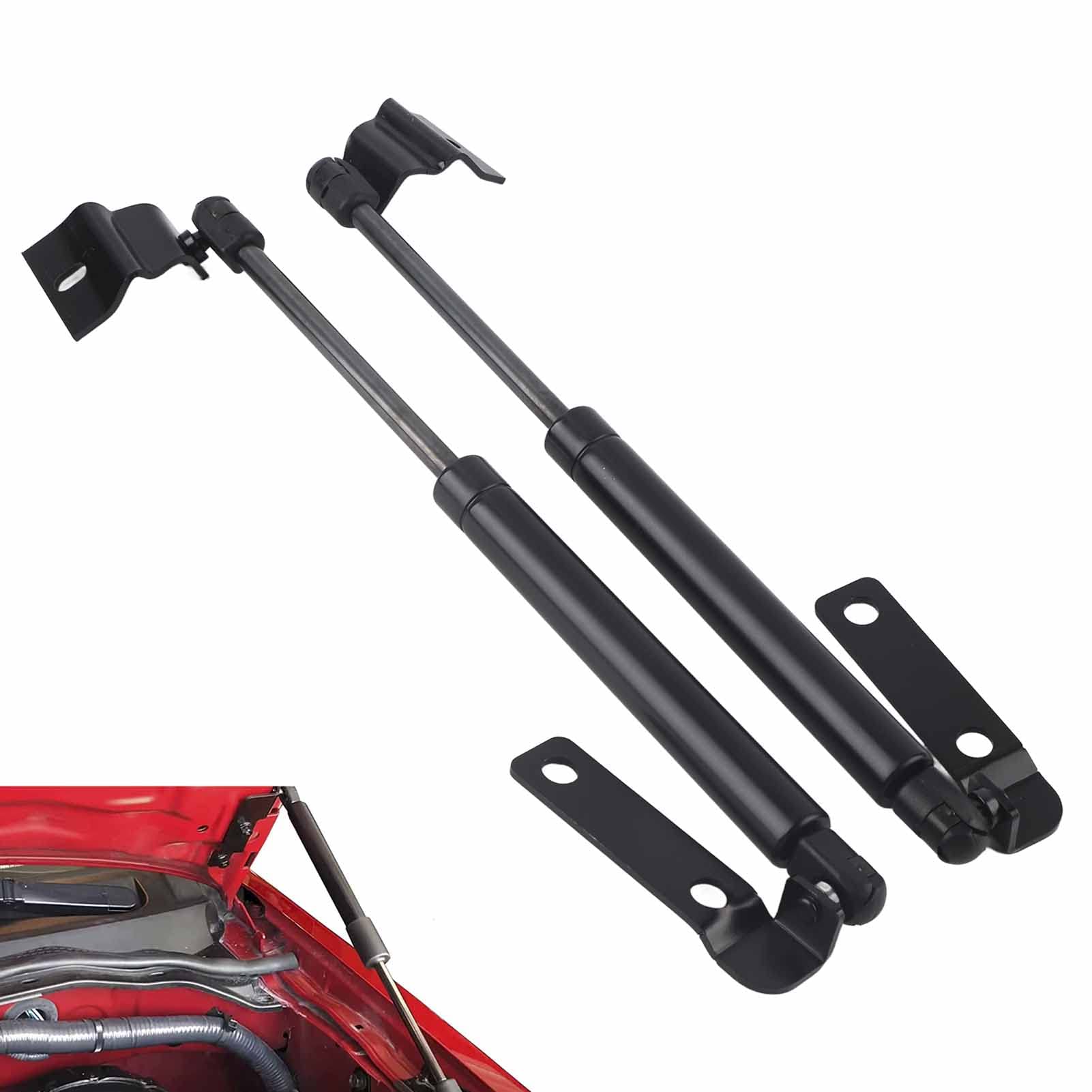 Lot de 2 vérins à gaz pour capot avant en acier carbone pour Vigo Sr5 2005-2014