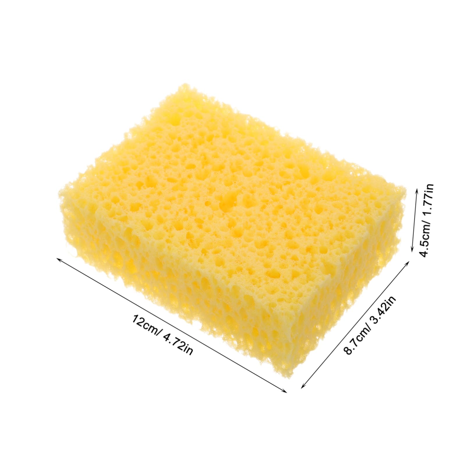 DOITOOL 2pcs Pottery Sponges Rectangle Sponge Blocks for Arts Crafts High Absorbency and Elasticity for Pottery Painting and Clean Up Lightweight Portable