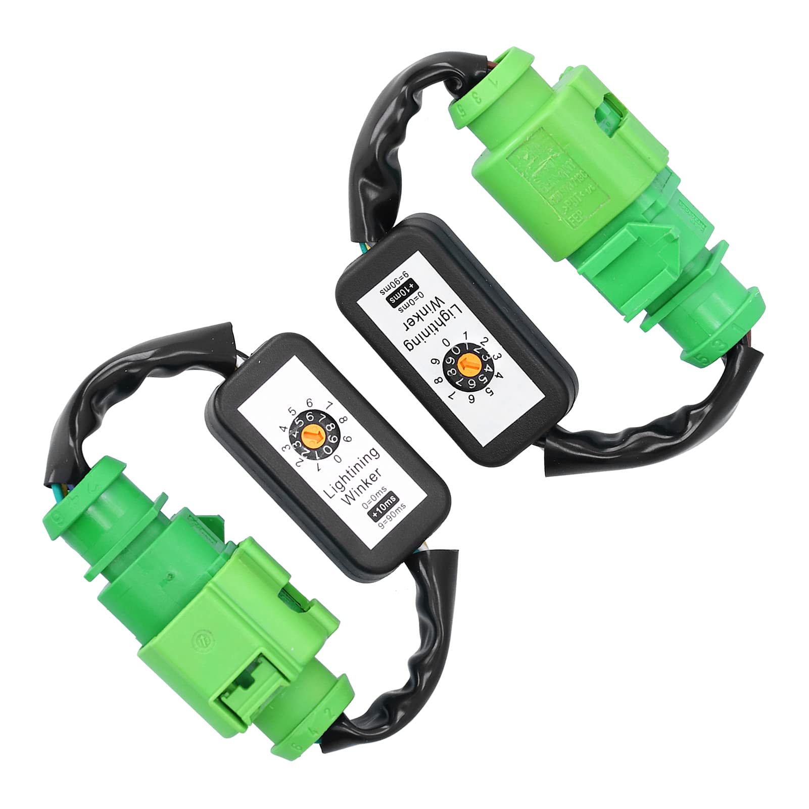 Modulo Lampeggiatore Segnale di Svolta Dinamico per Auto Luci Posteriori a LED Impermeabili Adattatore Segnale di Svolta Dinamico Cablaggio Kit Modulo Lampeggiatore Adatto per C7 2012-2018