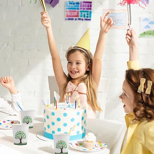 Miniatura 6 de Huifany 240 tazas de café de papel de 10 onzas, vasos de papel desechables, tazas de bebida calientefría para agua, café, té, jugo