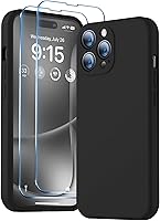 Vista 57 de BossKiss Funda compatible con iPhone 13, silicona de alta calidad mejorada [protección de cámara] [2 protectores de pantalla]