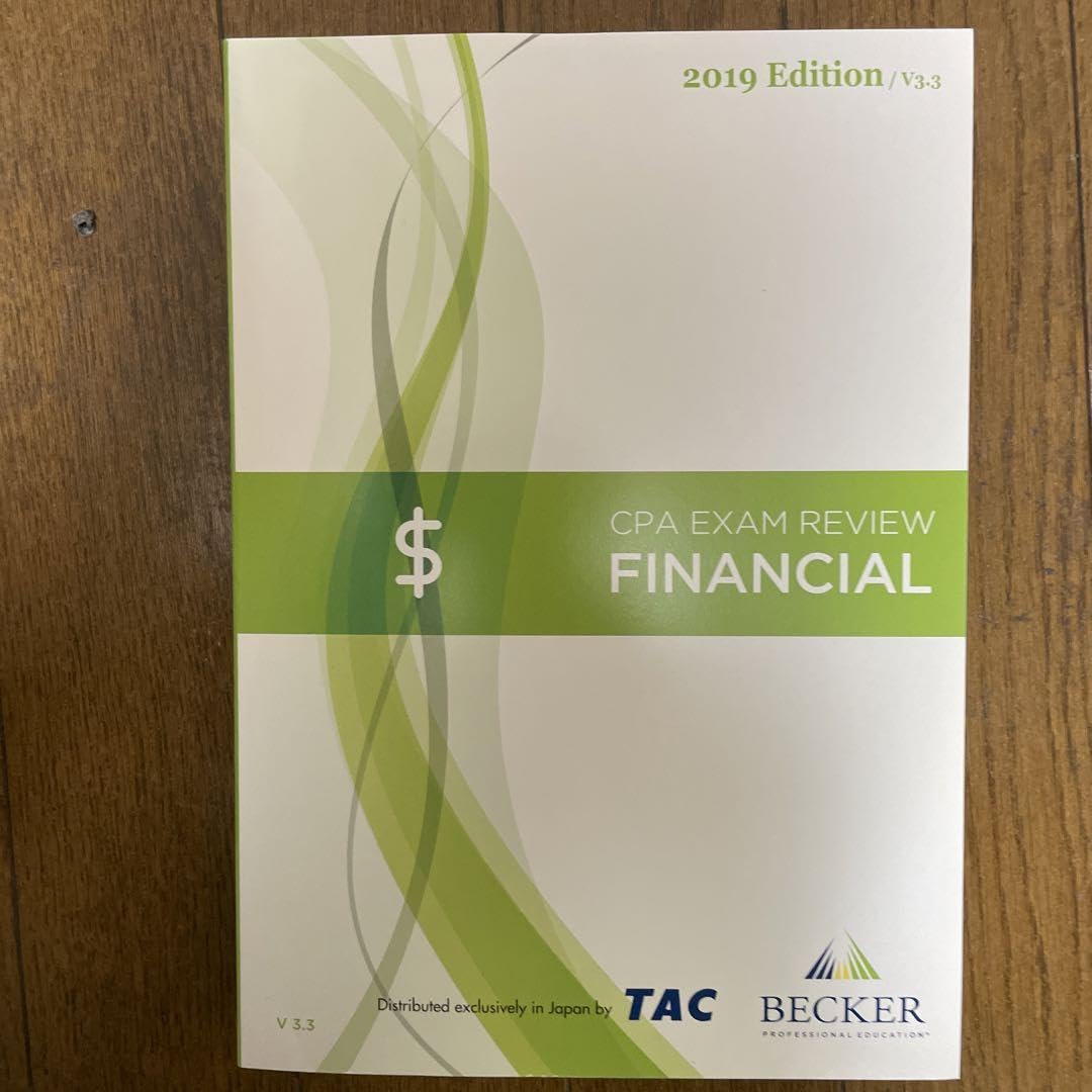 USCPA TAC 米国公認会計士 BECKER CPA EXAM REVIEW USCPA TAC 米国公認会計士 BECKER CPA EXAM REVIEW AICPA Becker