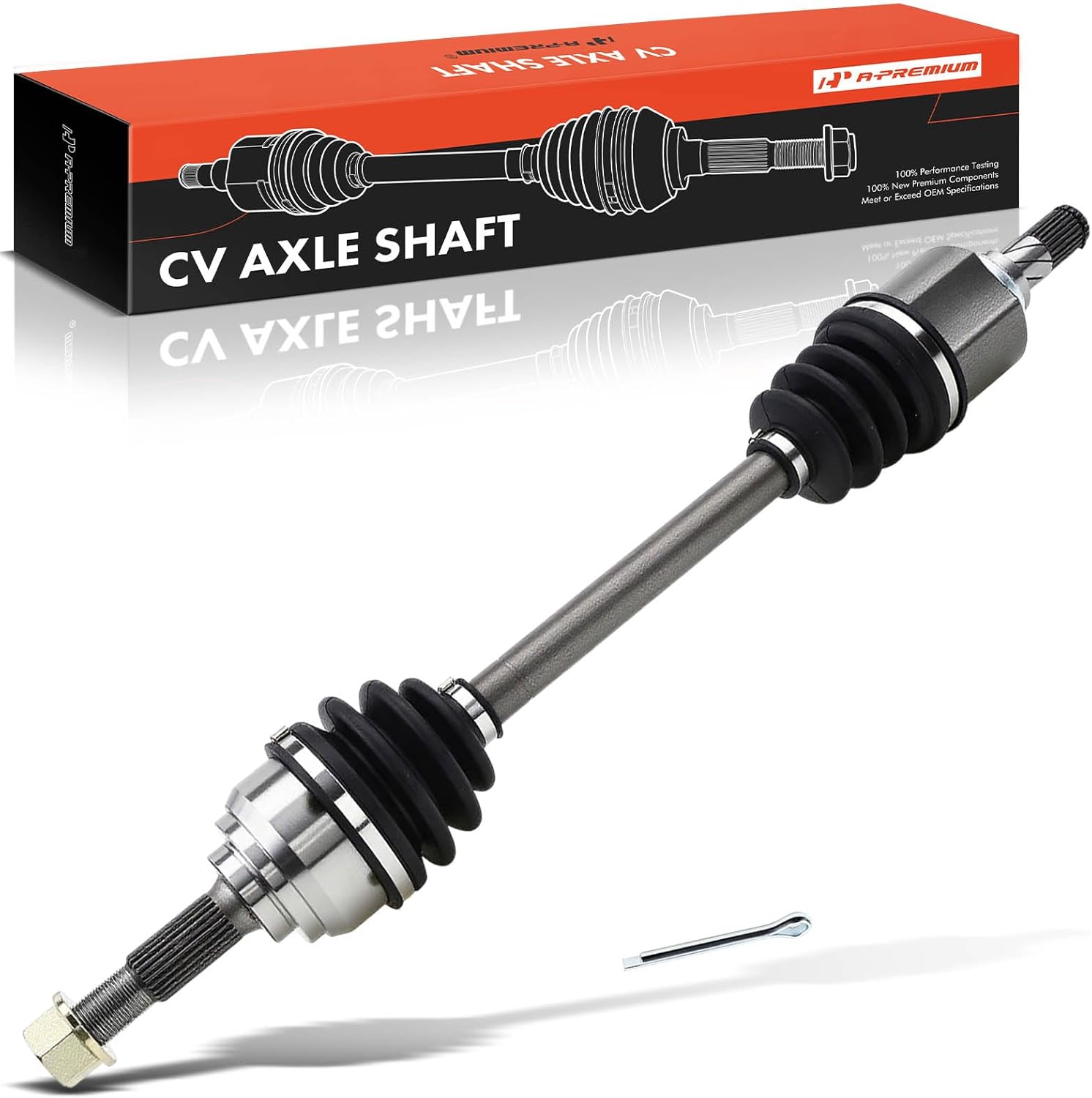 A-Premium CV Axle Shaft Assembly Compatible with Nissan Versa 2007-2012, Tiida 2007-2014, Cube 2009-2014, L4 1.8L, Front Left Driver Side, Replace# 39101EM40C