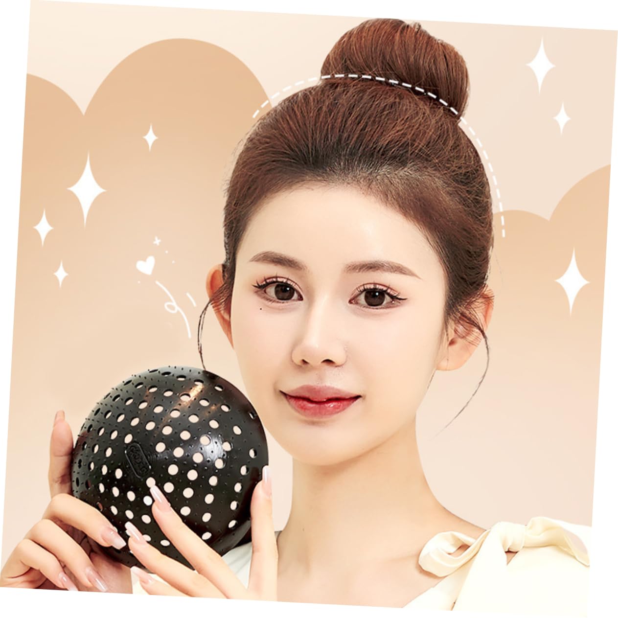 Women Invisible Hair Bump Pad Lightweight Hair Styling Insert for Volume and Height for Updos Weddings Parties and Daily Use