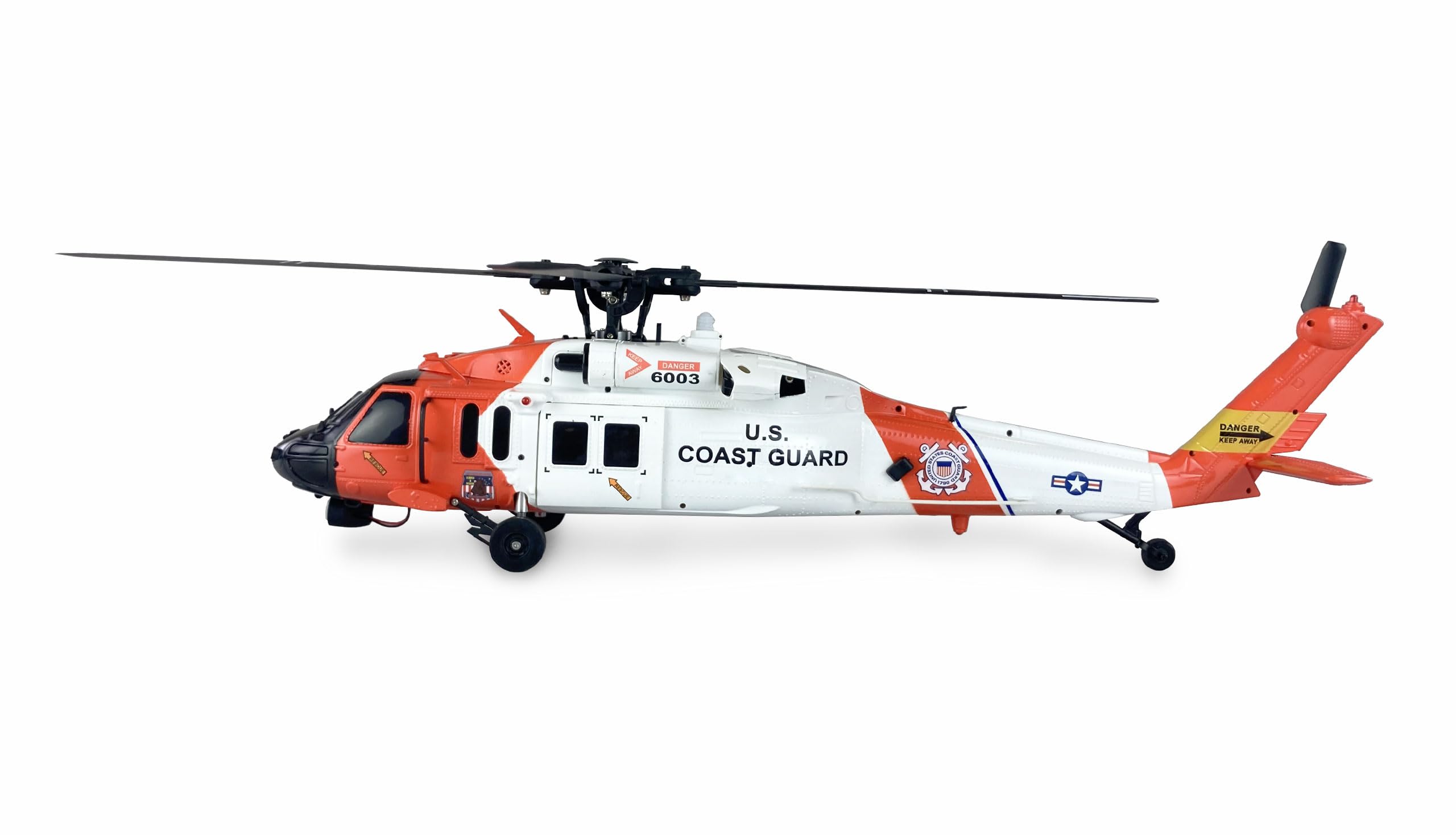 Amewi 25337 UH60 Black Hawk Coastguard Helikopter 6G/3D GPS RTF