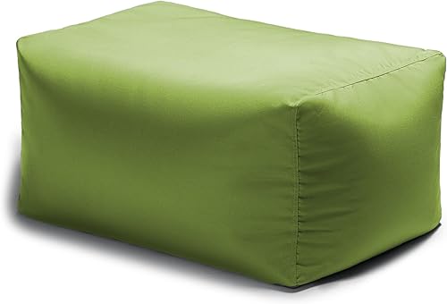 Jaxx Leon - Puf otomano para exteriores, color lima