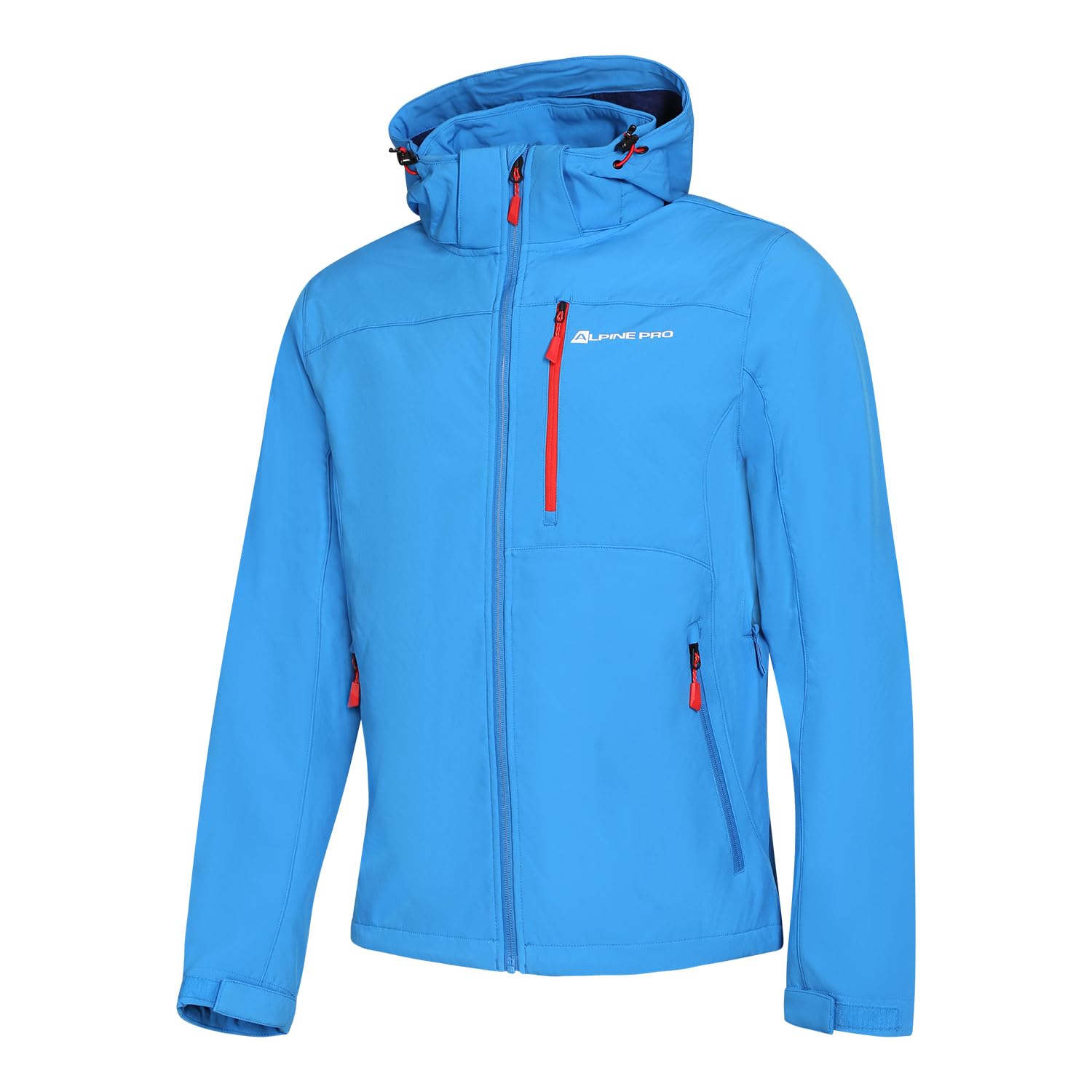 Alpine Pro Deraf - Chaqueta deportiva impermeable y cortavientos para hombre, chaqueta de entretiempo funcional para otoño, senderismo, correr, ciclismo y exteriores
