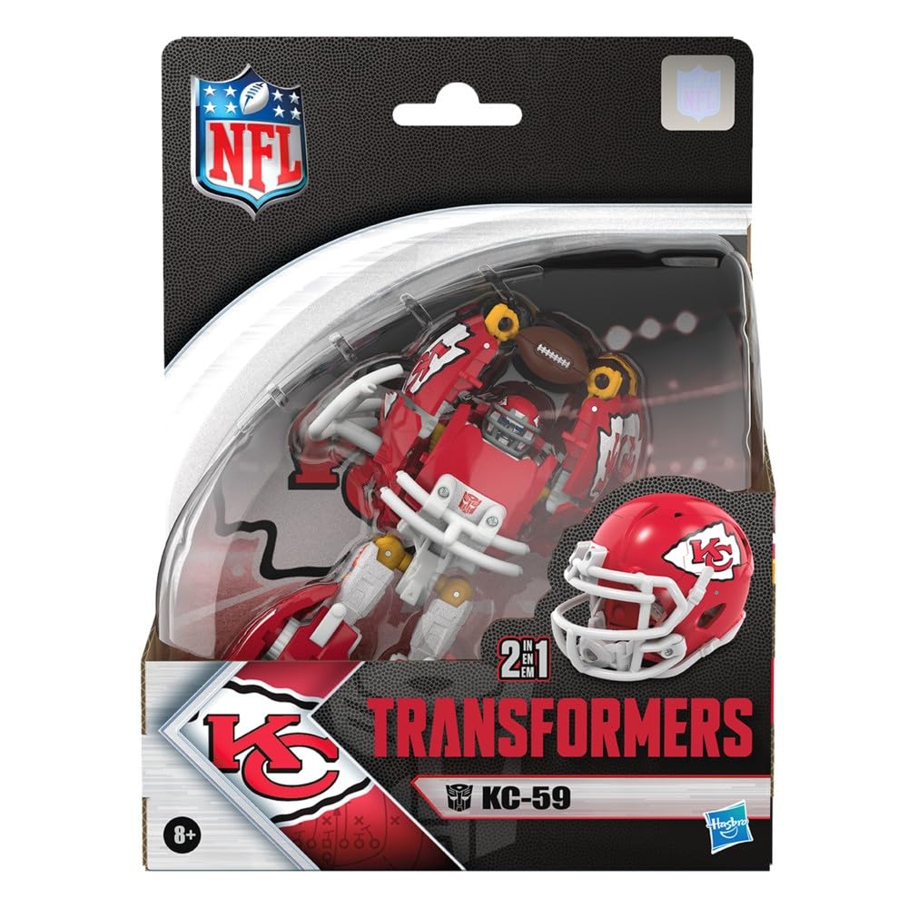 Transformers NFL Kansas City Chiefs KC-59 Action-Figur - 3