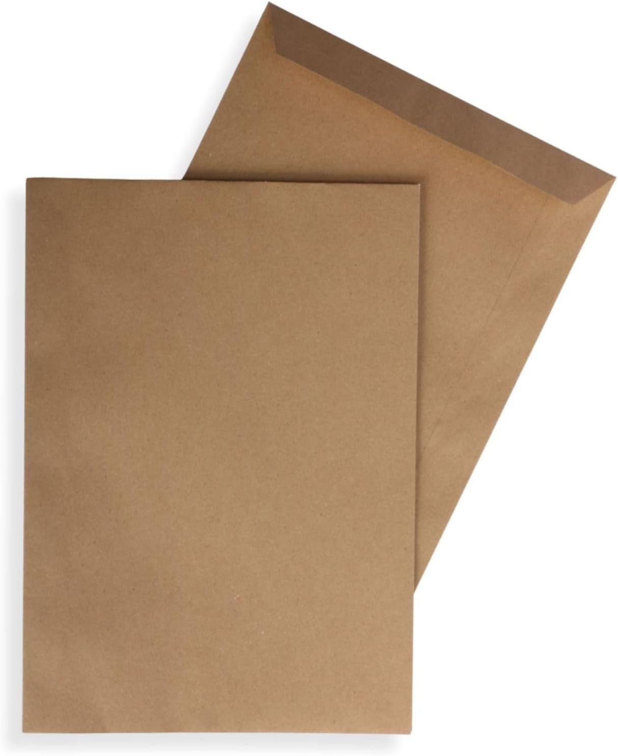 1000 Versandtaschen C5/A5 – Braun Mit Fenster – Von Mari-Medienverpackungen