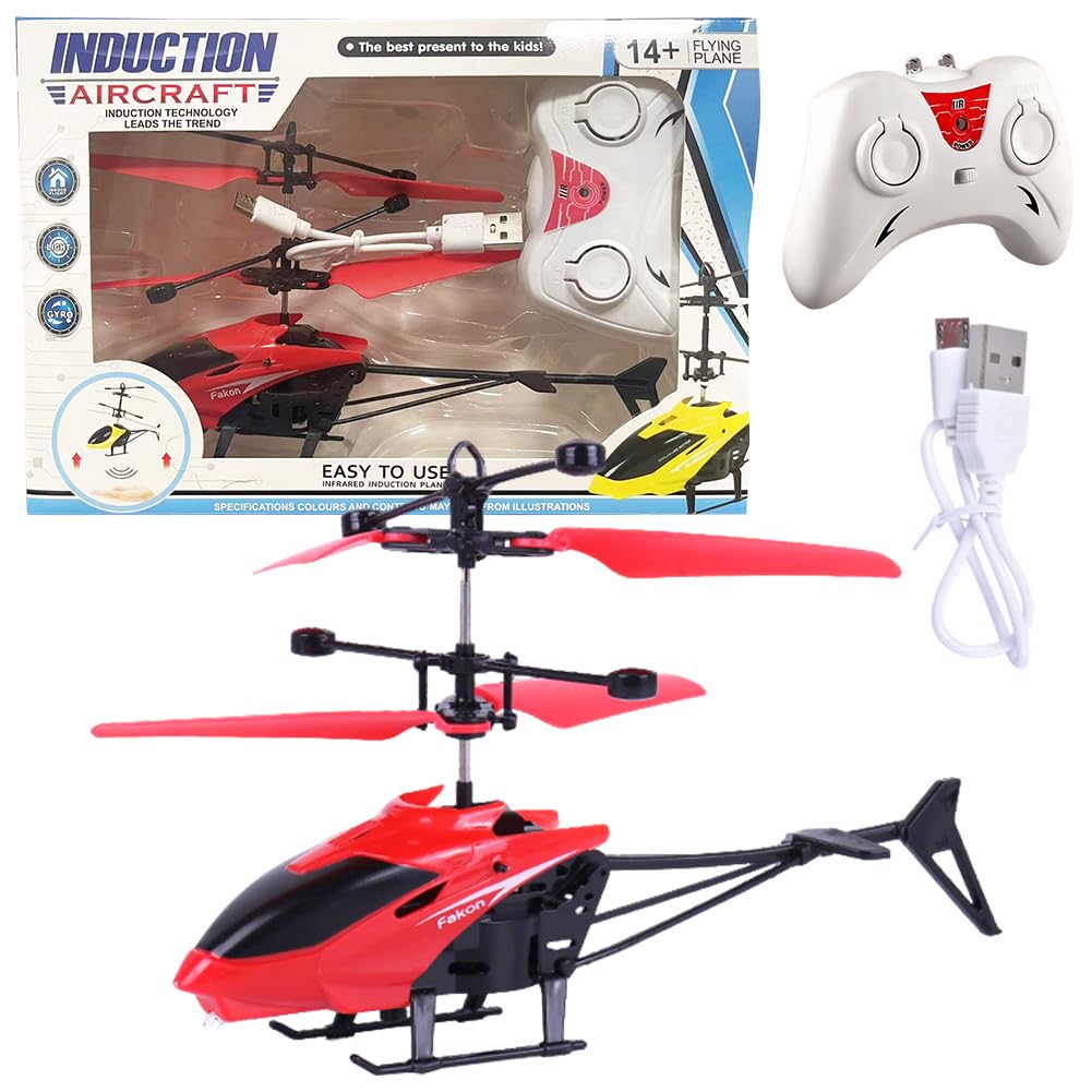 RC Helicopter Toy, Remote Control Helicopters for Kids Aircraft Model Toys Helicopters with Light Altitude Hold Helicopter Toy Radio Controlled Aircraft RC Flying Toys Gift for Birthday, Christmas