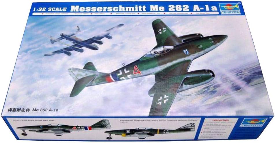 Trumpeter 02260 Modellbausatz Messerschmitt Me 262 A-1a Heavy Armament ...