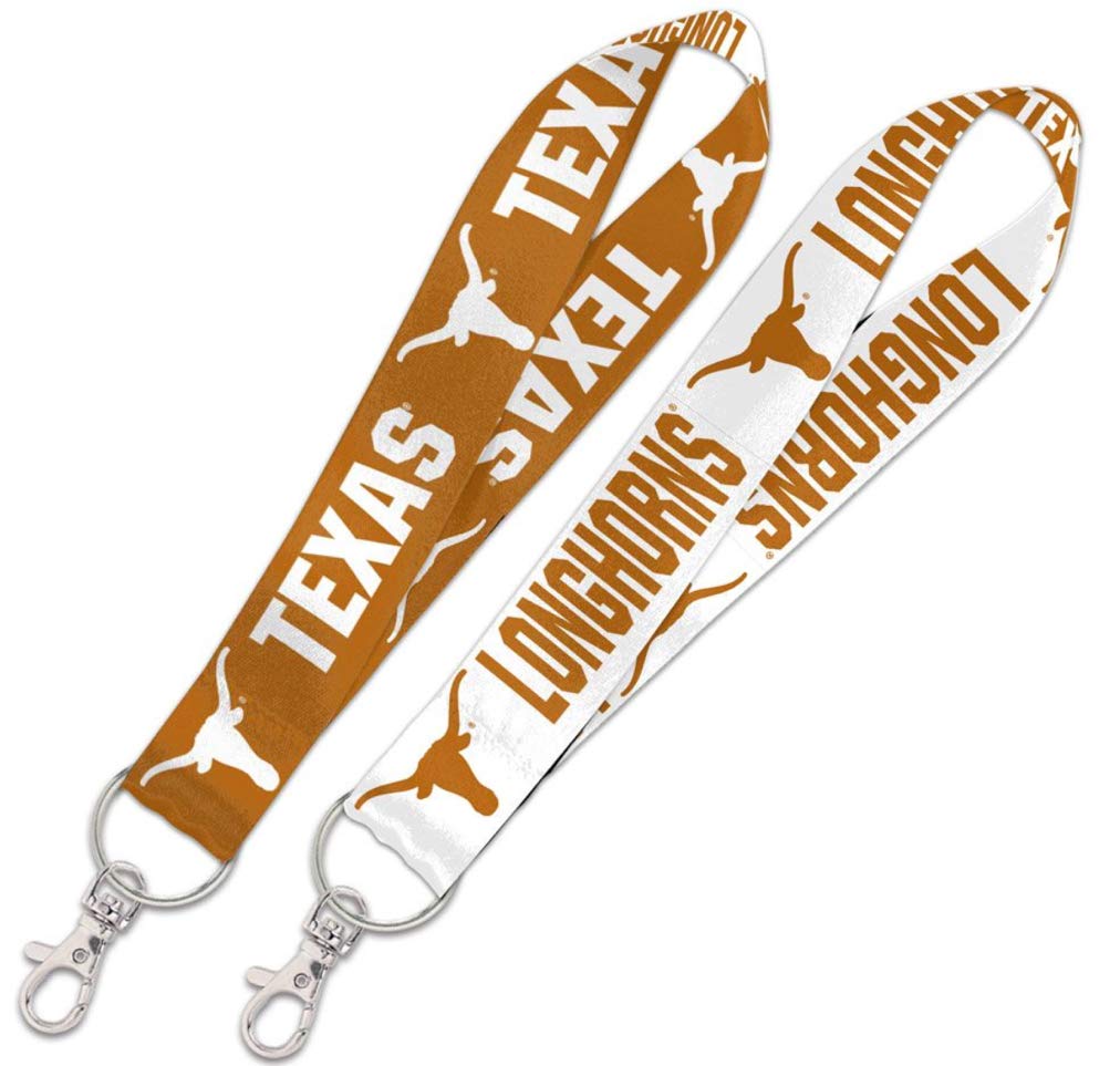WinCraft NCAA University of Texas UTX Longhorns Key Strap with 6 Inch Loop and Swivel Lobster Clasp