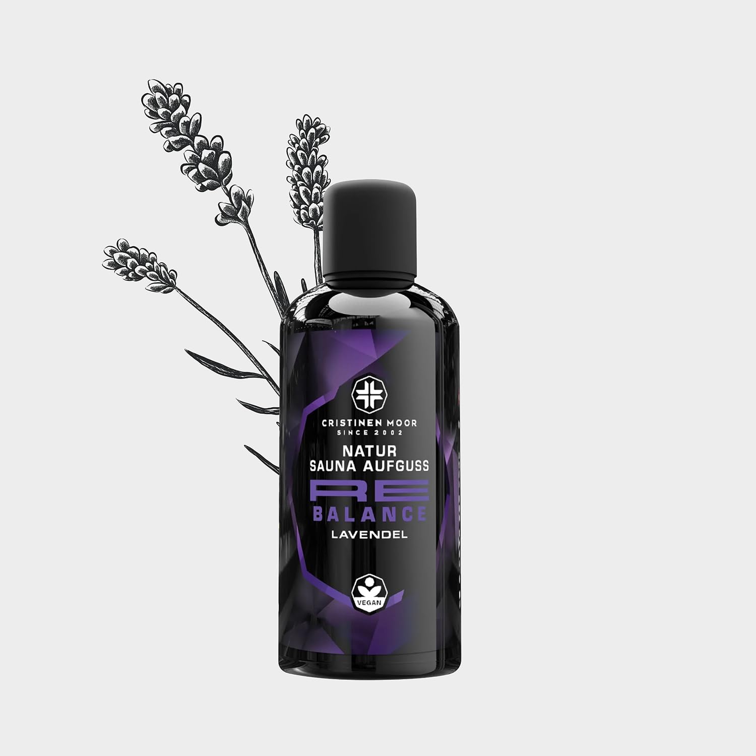 Saunaaufguss Set Re Collection Set 2 - Re Harmonize, Re Energize, Re Balance, Re Freshing 4x100 ml - CristinenMoor Natursaunadüfte ohne synthetische Duftstoffe in edler Umverpackung